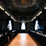 Interns setting up for the shows on Monday August 25th!