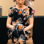 Some serious hair and makeup for the Julie Kontos models!